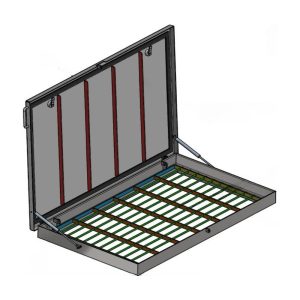 C1 Trampilla antirrobo de superficie - Aluminio