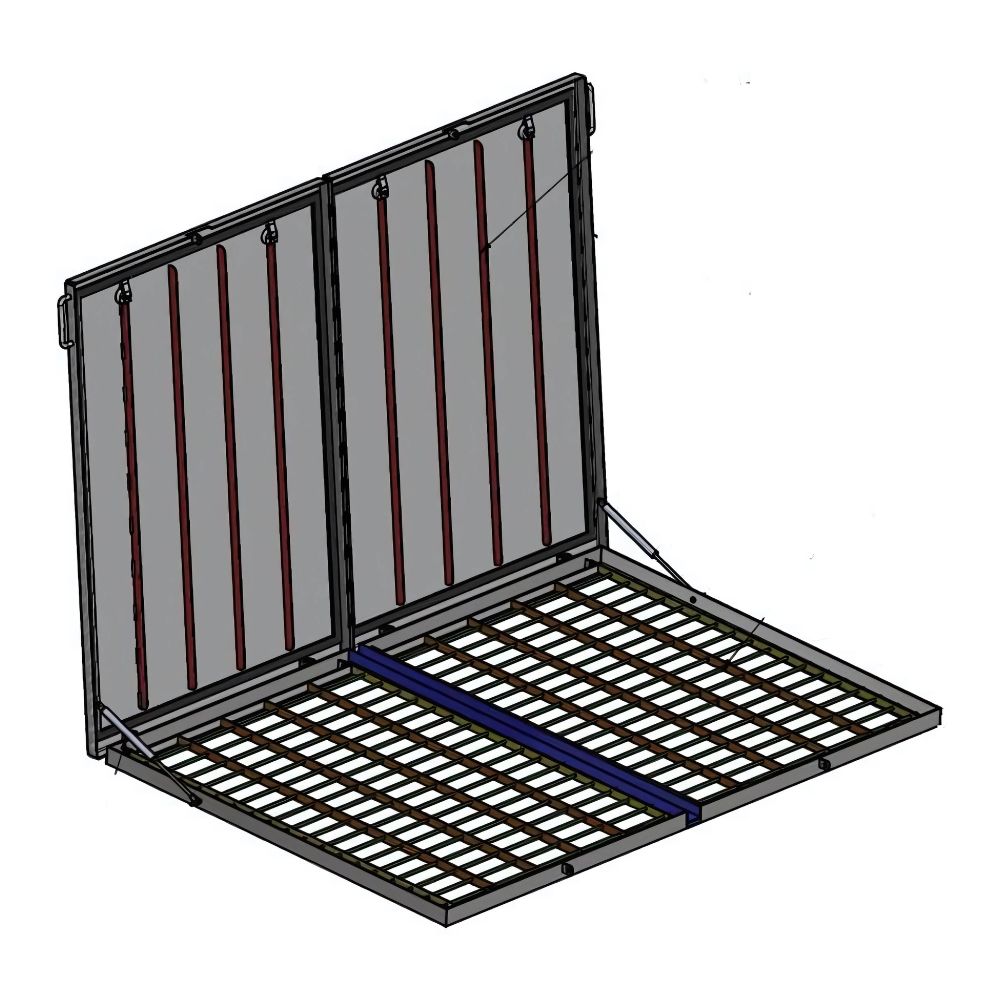 TB Trappe en saillie antivol Tiburon en deux parties - acier inoxydable