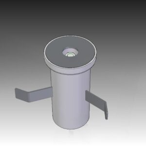 Instort spindelpot - RVS 316 (HHNK)