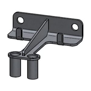 Geleidestangbeugel - Lang - RVS 316