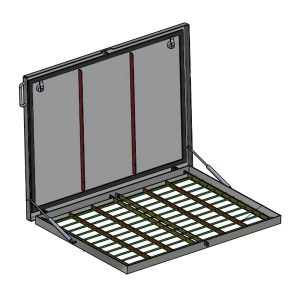 Trampilla antirrobo de superficie TB Tiburon - acero inoxidable