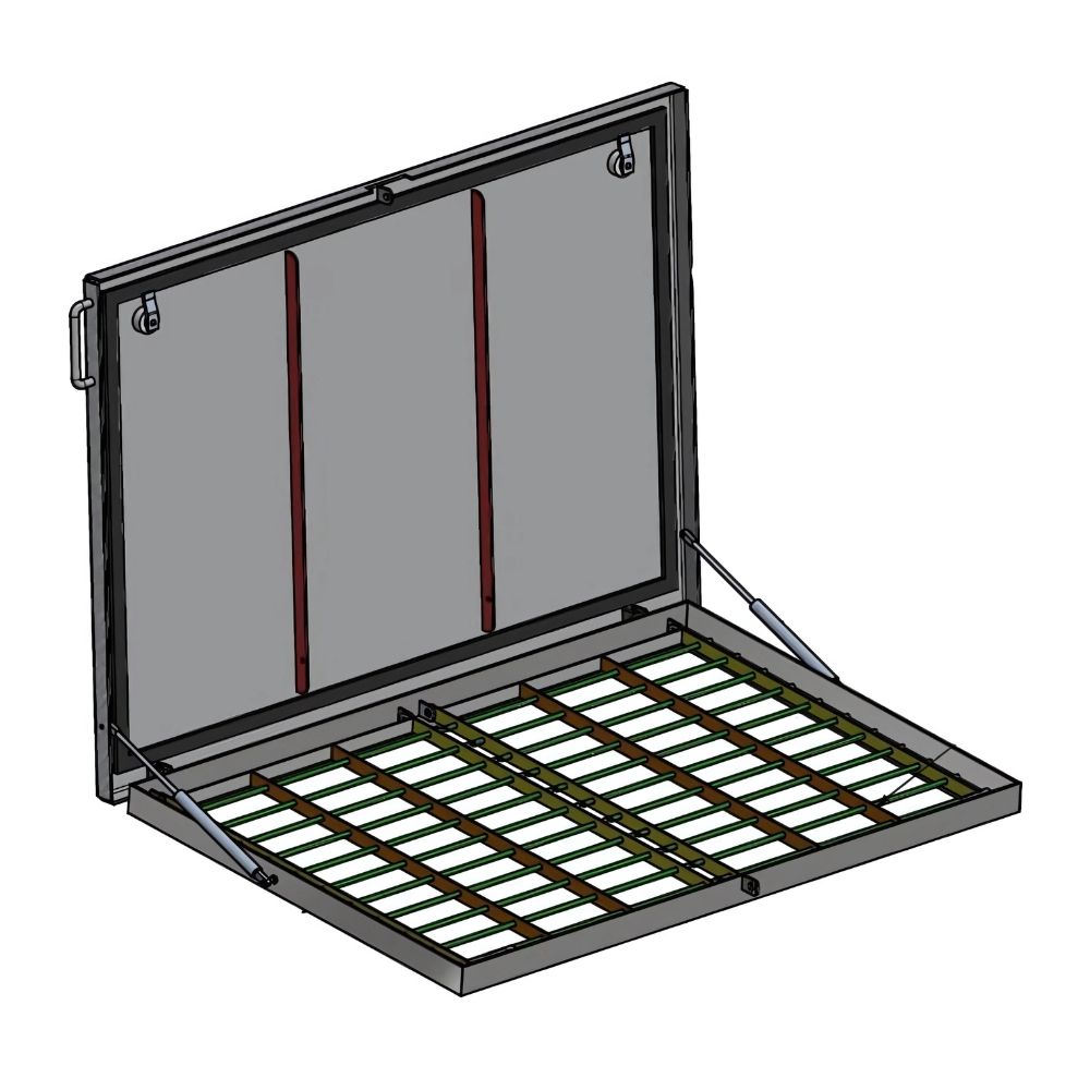 TB Tiburon Aufputz-Diebstahlsicherung - Edelstahl